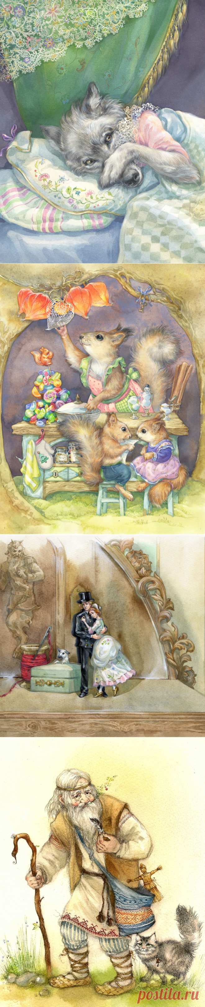 Иллюстрации Екатерины Бородачевой.2 часть.