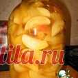 Яблоки дольками в сиропе Кулинарный рецепт