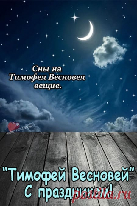 Тимофей Весновей!