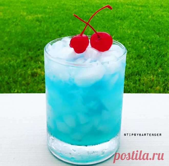 Blue Sugar - TipsyBartender.com