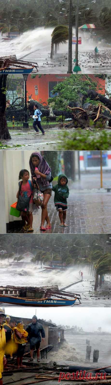 Тайфун «Хайян» сметает все на своем пути — Рамблер-Новости