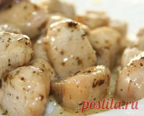Куриное филе в медовом маринаде