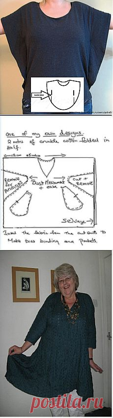 Одежда в стиле бохо с выкройками.