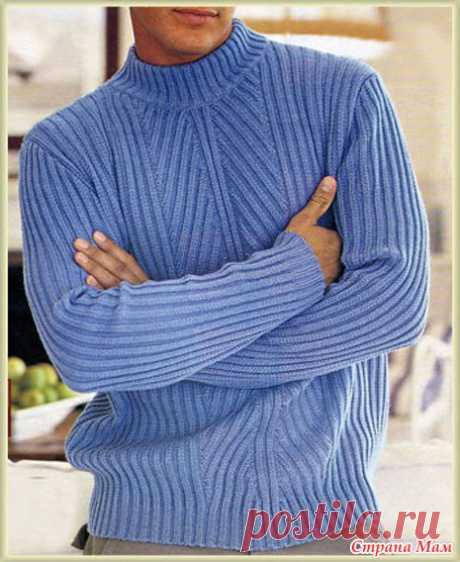 Мужские пуловеры ( спицы) - Страна Мам