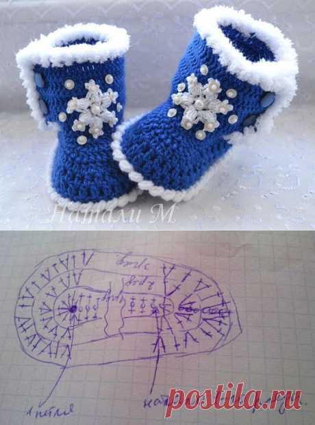 Тепленькие бурочки для маленькой снегурочки!