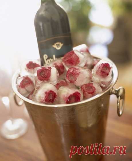 Как приготовить лёд для шампанского - рецепт, ингридиенты и фотографии