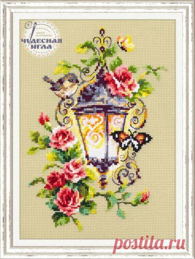 схема для вышивки крестом Свет вдохновения