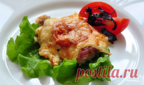 Говядина по-французски с помидорами | Вкус жизни