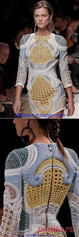 О моде: Совершенно неимоверный Balmain | Вяжем с Ланой