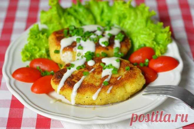 Картофельные зразы с мясным фаршем