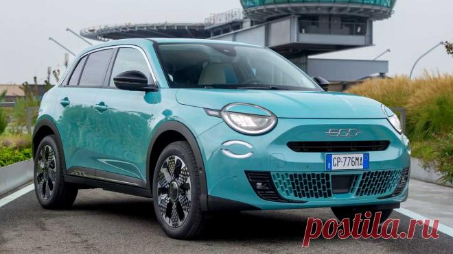 Кроссовер Fiat 600 Hybrid 2024: фото, характеристики, цена