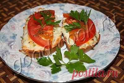 Хорошая кухня - пикантные бутерброды с творогом. Кулинарная книга рецептов. Салаты, выпечка.