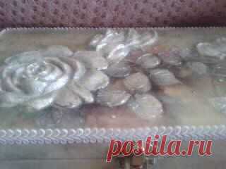 Создадим сами структурные пасты для объёмного декора.