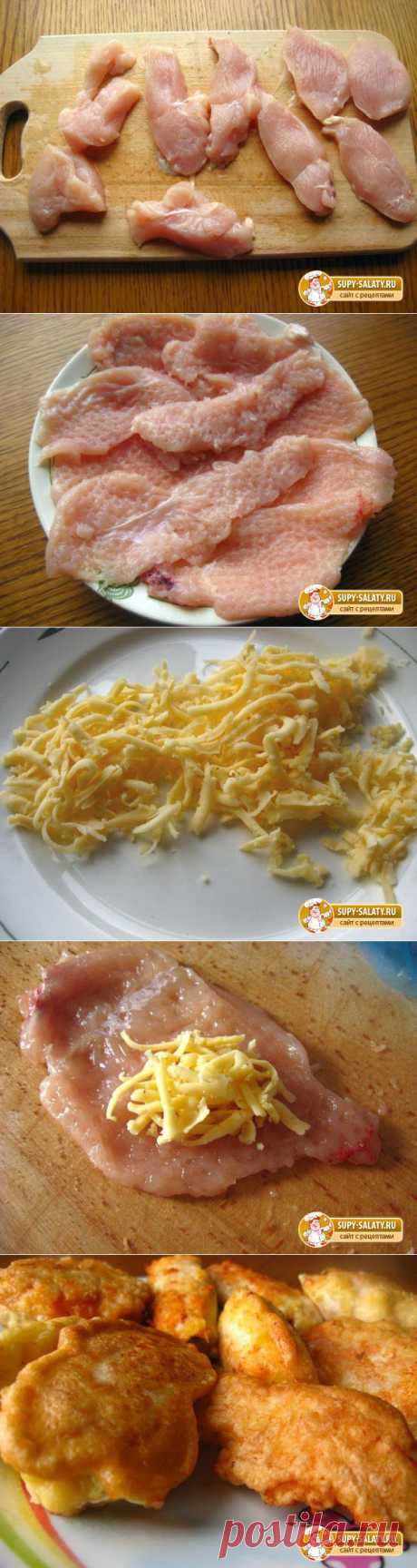 Куриное филе в кляре. Рецепт с пошаговыми фото