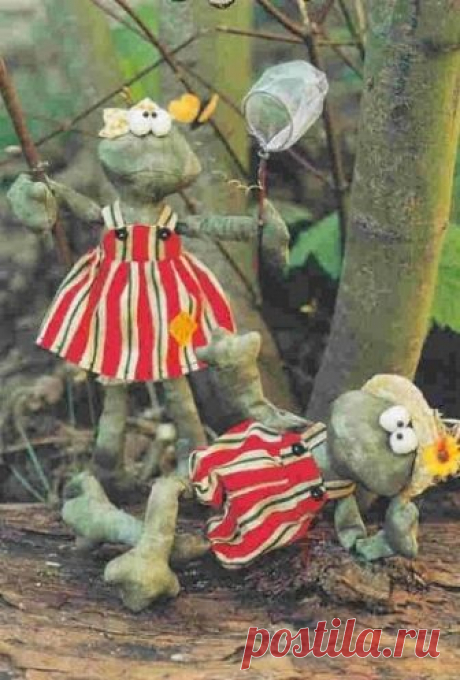 Casal de sapinhos (Bog Babies)