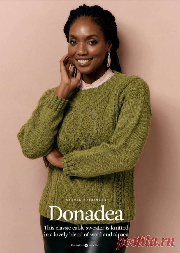 ОБЗОР ЖУРНАЛА ПО ВЯЗАНИЮ СПИЦАМИ The Knitter 214 | Копилка узоров (Вязание спицами) | Дзен