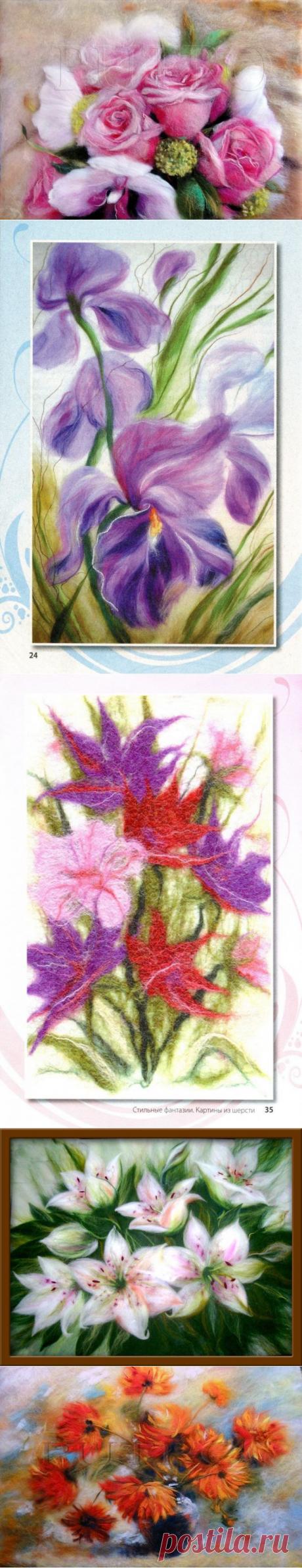 НЕЖНАЯ ЖИВОПИСЬ ШЕРСТЬЮ!