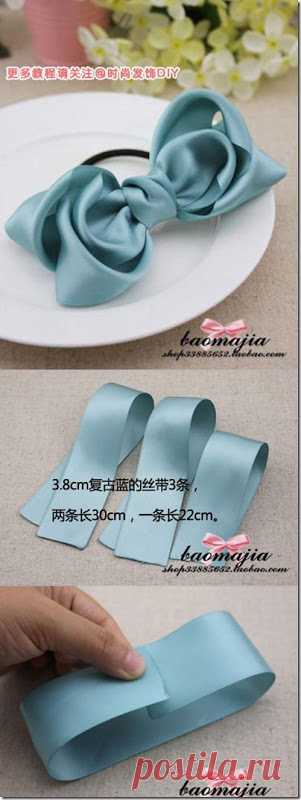 Fabric Bows and More: Ribbon Bow by Baomajia
