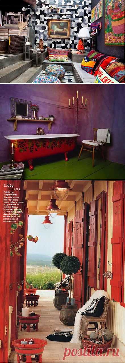 Интерьер в стиле "Бохо" | Квартирный вопрос