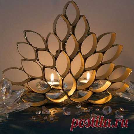 Украшение из картона
