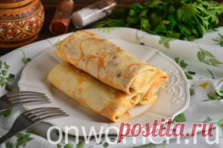 Блинчики с мясом и яйцом: рецепт с фото – готовим за 13 шагов - Onwomen.ru