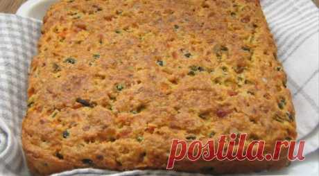 Скороспелый хлеб с овощами, пошаговый рецепт с фото