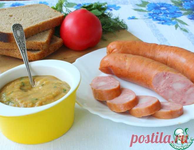 Яблочно-горчичный соус для колбасы и колбасок – кулинарный рецепт