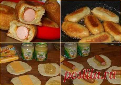 Сосиски в картофельной шубке
