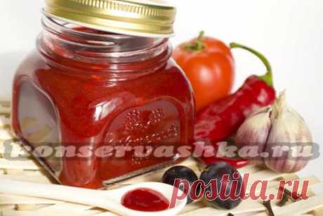 Сливовый соус к мясу на зиму