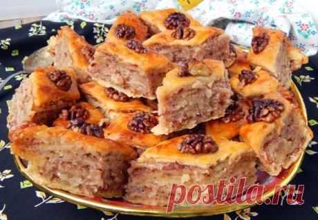 Пахлава.
Готовить пахлаву не так уж и сложно. Для этой вкуснятины нам необходимы следующие продукты:
Ингредиенты:
Показать полностью...