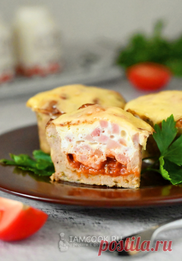 Мясные корзиночки с начинкой в духовке — рецепт с фото и видео