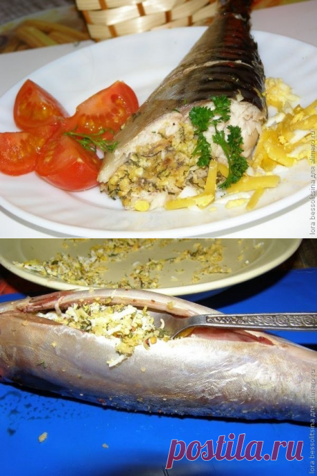Скумбрия, запеченная в фольге