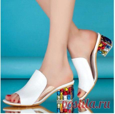 sandals stockings Picture - More Detailed Picture about 2014 new casual wedge sandals fish head thick big yards Roman sandals summer genuine leather White Violet 35 41 Picture in Pumps from Under Feet | Aliexpress.com | Alibaba Group
