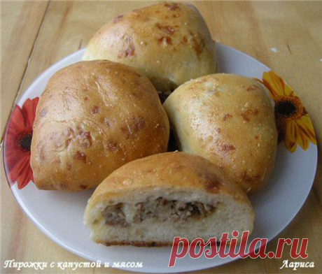 Немецкие пирожки с капустой и мясом - Простые рецепты Овкусе.ру