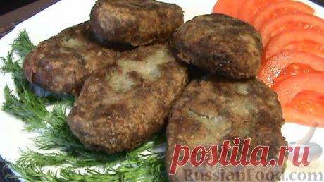 Рецепт: Котлеты из гречки с грибами на RussianFood.com
