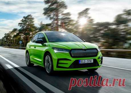 Skoda Enyaq Coupe iV EV 2023: салон, экстерьер, фото, характеристики
