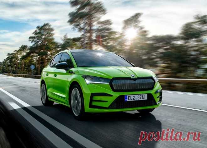 Skoda Enyaq Coupe iV EV 2023 – дебютировал новый электрический кроссовер