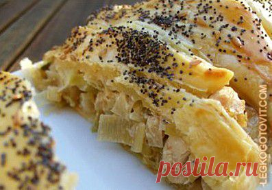 Рецепт: Курицы в слоеном тесте - Фото-рецепты - Готовить легко!