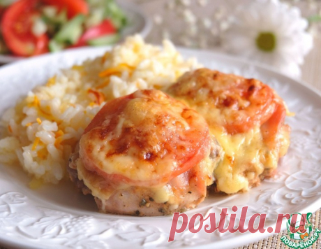 Куриные бедра под сырной шапкой – кулинарный рецепт