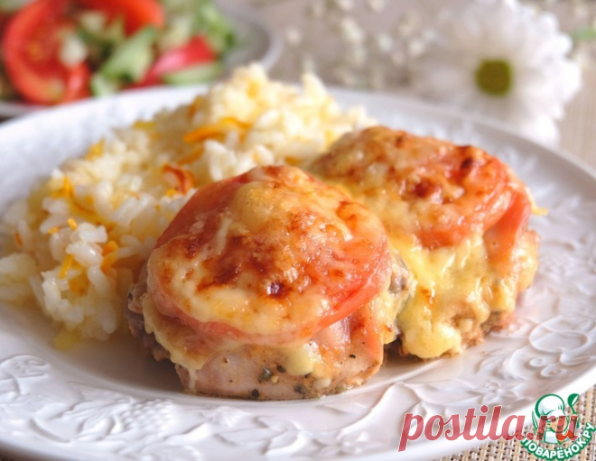 Куриные бедра под сырной шапкой – кулинарный рецепт