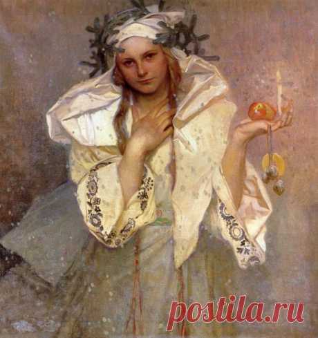 Новый год на старых картинах разных художников | MODA | Яндекс Дзен