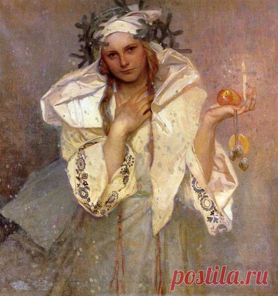 Новый год на старых картинах разных художников | MODA | Яндекс Дзен