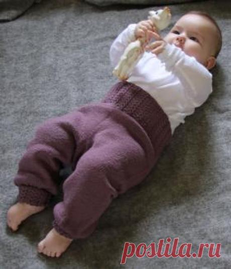 Штаны с узорчатой резинкой для ребенка