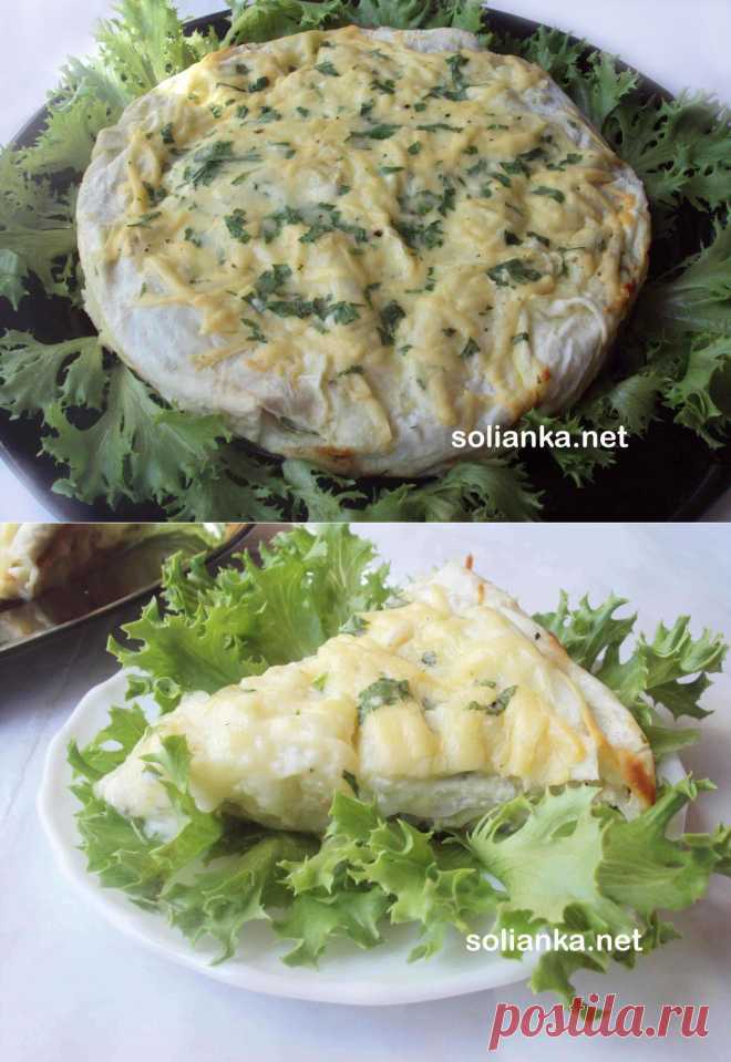 Очень простой пирог - просто возьми лаваш!