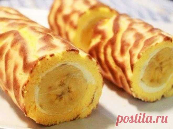 Фантастический банановый рулет - в мире нет ничего вкуснее