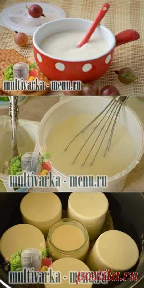 Ряженка в мультиварке | Йогурт в мультиварке