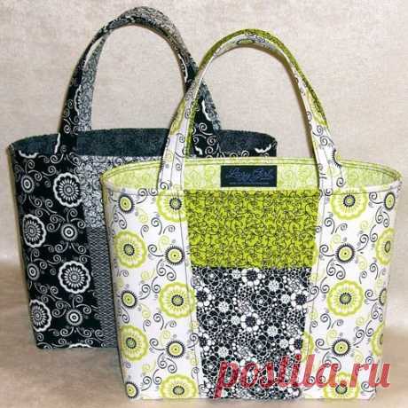 Patrones de monedero gratis | Claire Bag Purse Pattern de Lazy Girl Designs: