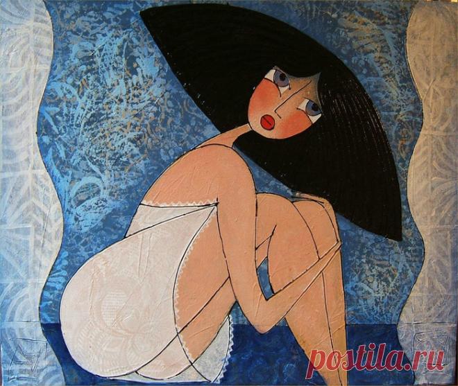 Как красива, как прелестна! Художник Владимир Смахтин