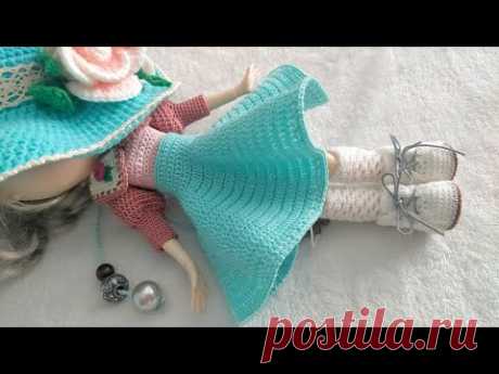Cute and easy doll sneakers crochet tutorial