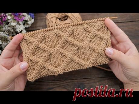 X- аран спицами